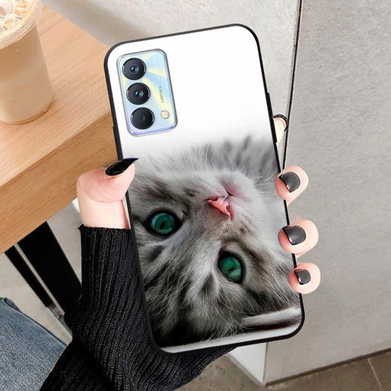 For Realme GT Master Edition Case 6.43Inch Cool Painted Case For OPPO Realme GT Master Edition Cover Silicone Back Bumper