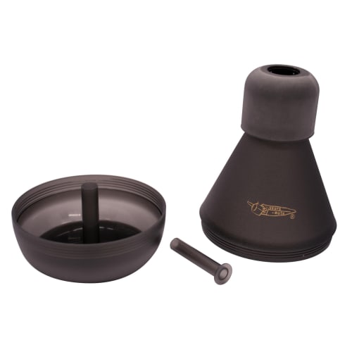 OKURA+MUTE Practice Mute for Trombone, Color: Black