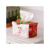 Christmas Tissue Box Cute Tissue Case Paper Towel Case Holder Office Kitchen Living Room Home Desktop Decor Napkin Paper Cover