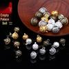 Ancient Style Electroplated Gold Palace Bell Jingle Bracelet DIY Jewelry Accessories