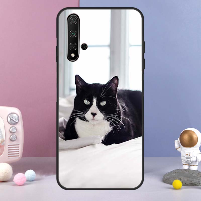 Cute Cat Animal For Huawei Nova 5T 9 10 SE 7i 8i 11i 12i Y73 Y90 Y70 Y72 Y61 Y91 Y60 P20 P30 P40 Lite Case