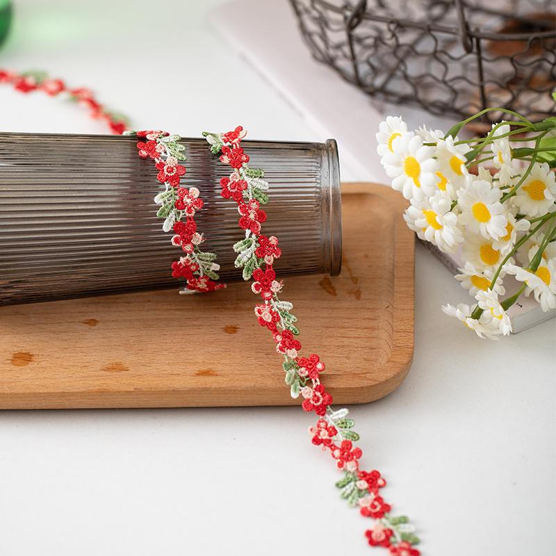 2meters Flower Decoration Lace Ribbon Trim Needlework Diy Crafts Supplies Home Decor Fabric Sewing Accessories Sewing Materials