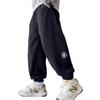 Boys' Fleece-Lined Casual Pants for Autumn/Winter 2025 - Sports Style