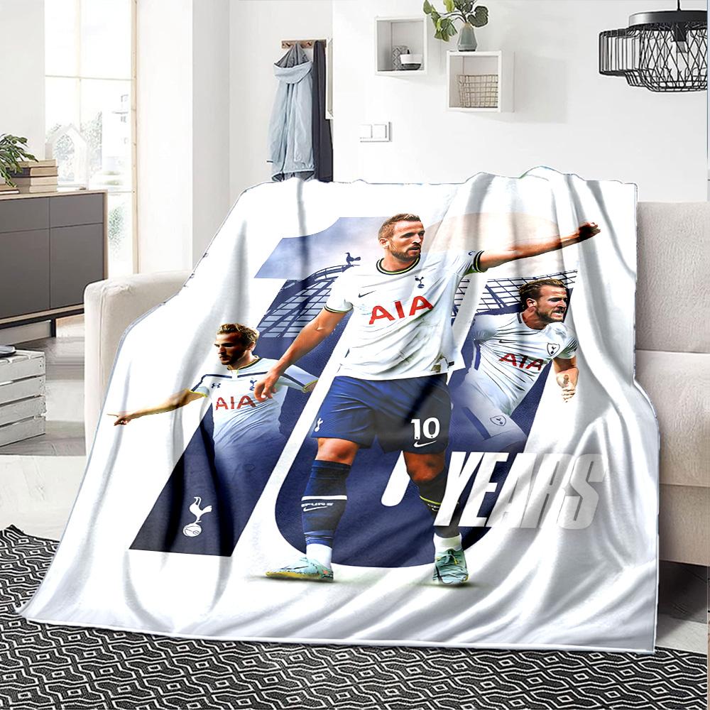 1pc Harry Kane1 Blanket, Gift, for Men and Women, Soft Blanket, Good for Sofa Bed Couch Travel, Lightweight Flannel Blanket