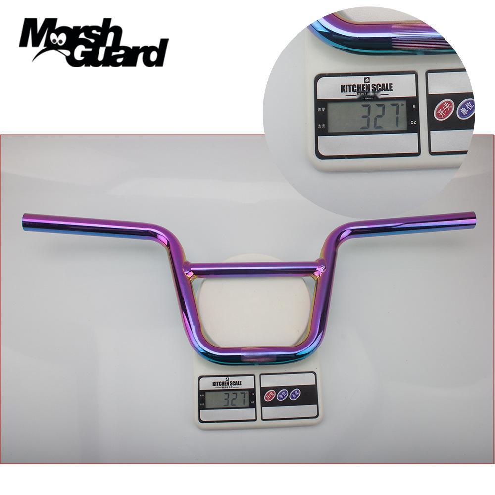 Ghidon BMX Pliabil din Aluminiu Ape Hanger 22,2 mm Riser pentru Biciclete de Stradă și Urcare