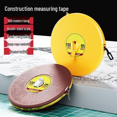 Soft Cloth Tape Measure: 10/20/30/50/100 Meters - Flexible Fiber & Leather Measuring Tool