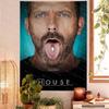 House MD TV Bedruckter Großer Wandteppich Wandbehang Dekoration Haushalt Dekor Decke Wohnzimmer Wandteppich Schlafzimmer Wandteppich