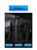 Men's Quick-Dry Reflective Running & Fitness Suit - 4-Piece Set