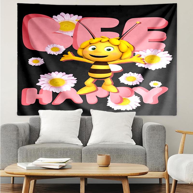 1 PZ Ape Avventura Maya Arazzo Accessori Stanza dei Giochi Arazzo, per Camera da Letto, Soggiorno, Stanza del Dormitorio Decorazione Murale Ventaglio Regali di Compleanno