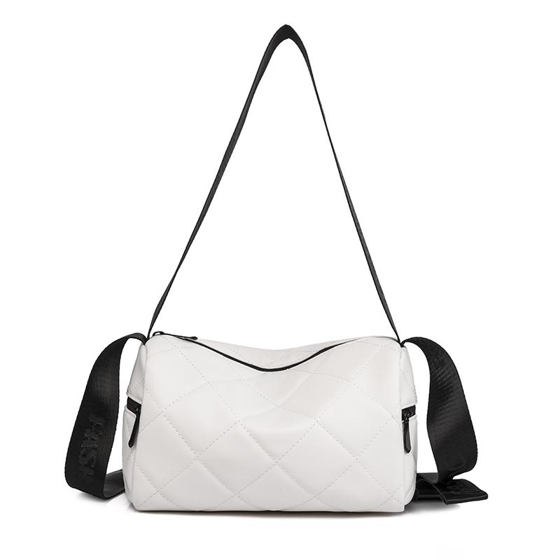 Ladies fashion feminine crossbody bag high capacity simple shoulder bag soft leather high quality messenger bag