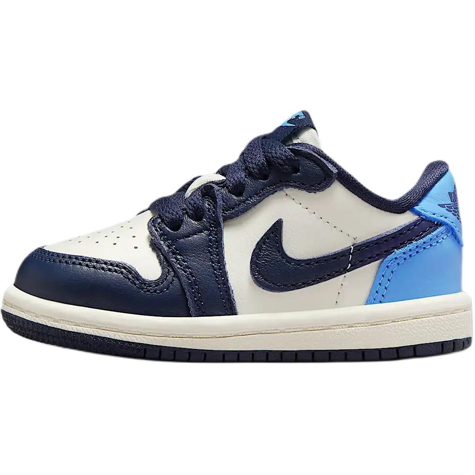 Air Jordan 1 Retro Low OG TD Obsidian UNC Baby Sneakers Blue University-Blue Sail FQ5435-400