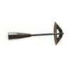 New All-Steel Hardened Hollow Hoe Multifunctional Weeding Shovel Practical Durable Garden Hand Tools
