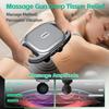 Durable And Safe Fascia Gun Massager Six-Head Fascia Gun Massager For Back Waist Legs Body Shoulder High Frequency Professional Muscle Relaxation