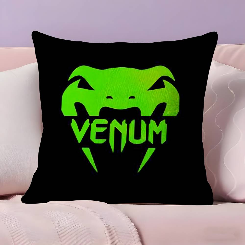 Stylový povlak na polštář V-Venum Ultra měkká tkanina šetrná k pokožce Pohodlí jako v oblacích & Skrytý zip