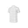Golf Series All Over Check Pattern Pullover Sports Short Sleeve Polo Shirt Men Polo Shirts Jade-White A11M425104FWT