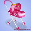 Children's Simulation Stroller Toy - Pretend Play Iron Rod Design for Girls