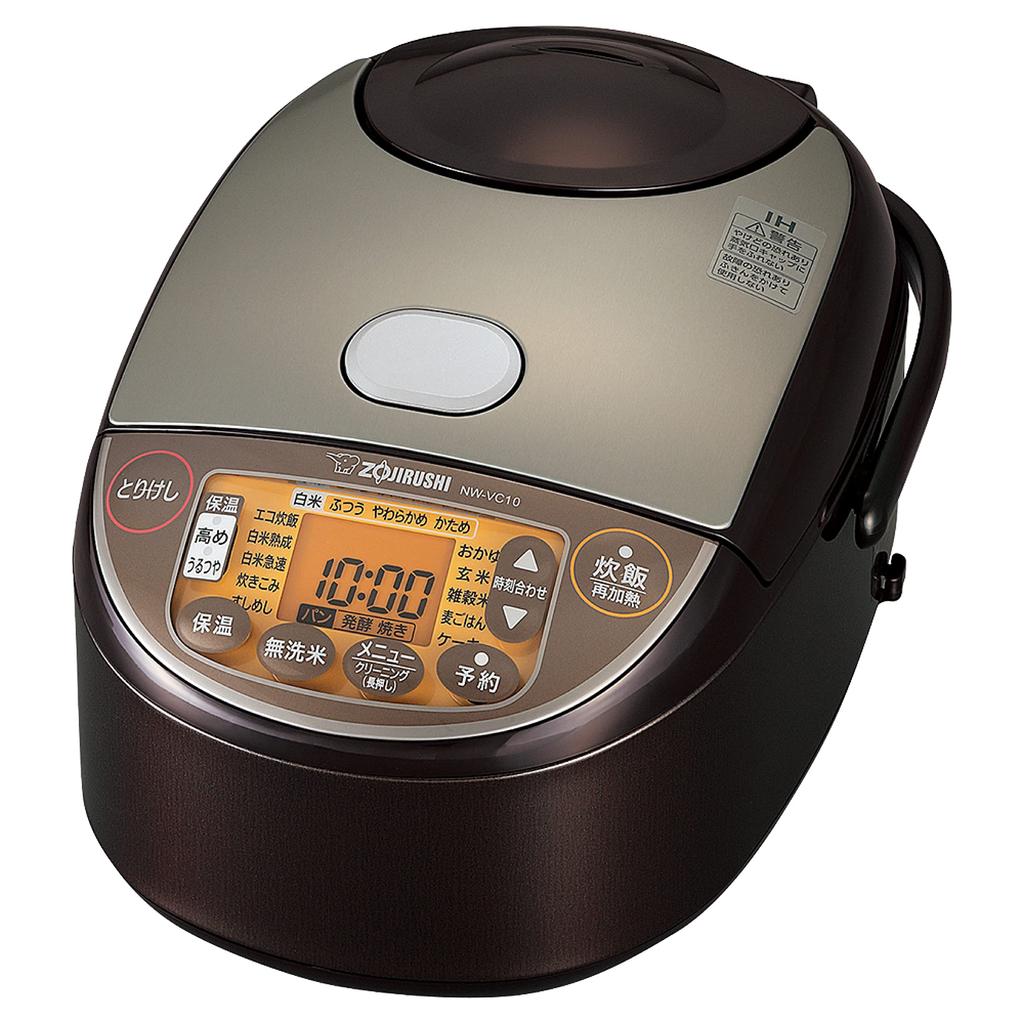 Zojirushi IH Rice Cooker Extreme (5.5-cup capacity), Cooking, Brown, NW-VC10-TA