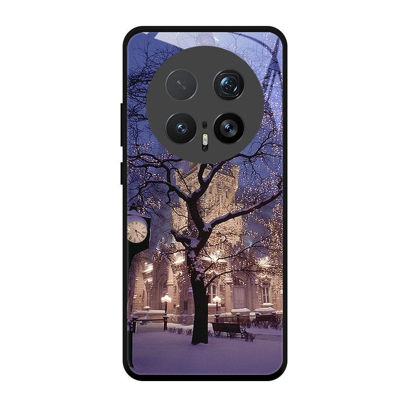Christmas Painted Cover For Honor Magic 7 8 X60 X50 Pro Magic8 X50i X50GT 90 Lite Case Tempered Glass Protection Funda Shell