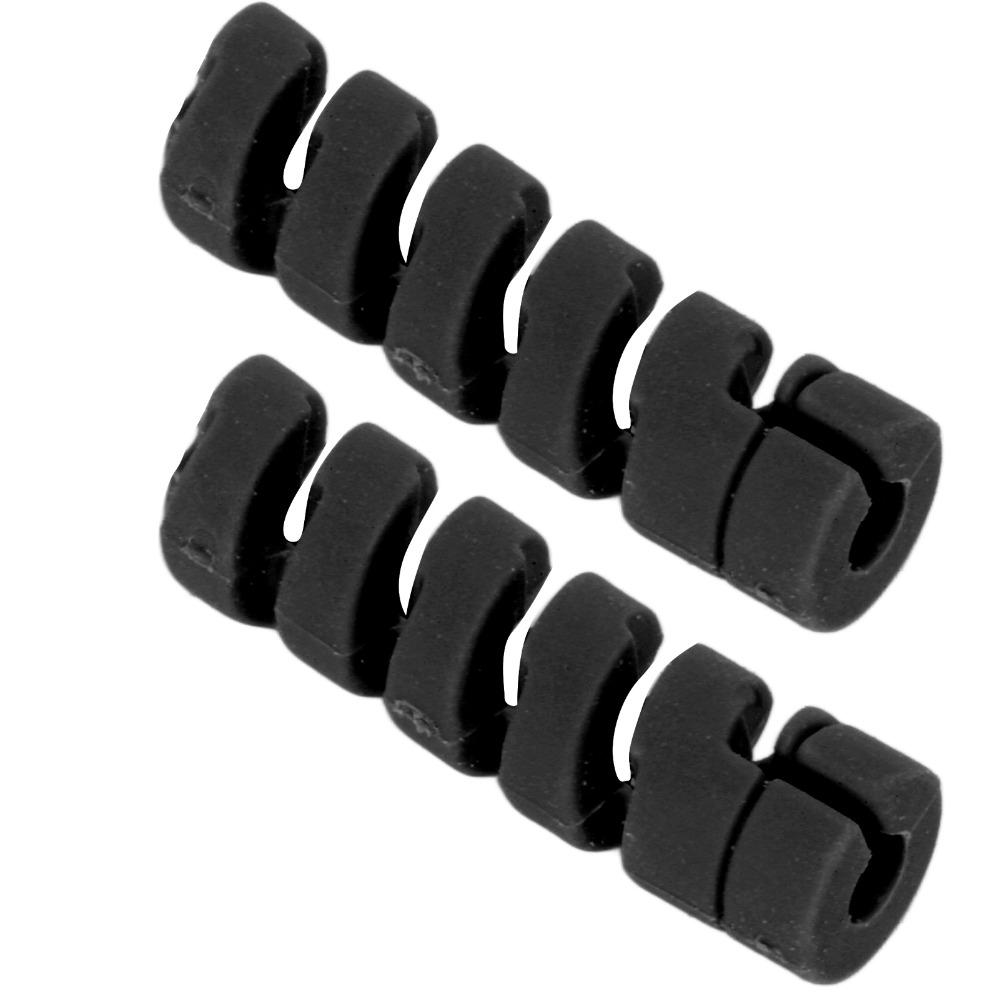 10PCS Spiral Brake Cable Protective Sleeve TPR Bicycle Brake Line Pipe Guard  for 4mm 5mm Wire Tube