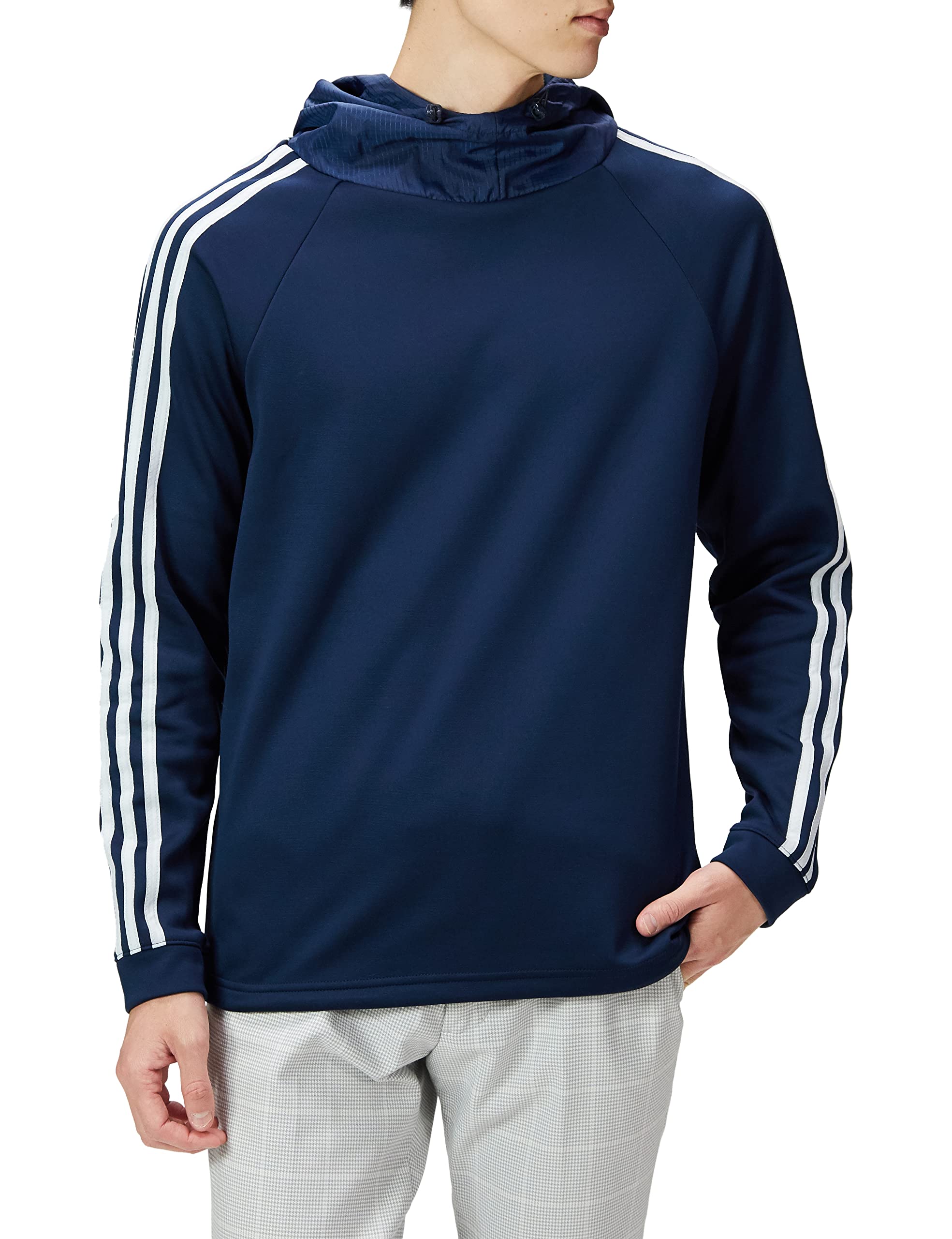 

Гольф-топы Термос с длинным рукавом Толстовка с капюшоном College Navy [Adidas Golf] COLD.RDY Мужская J/L