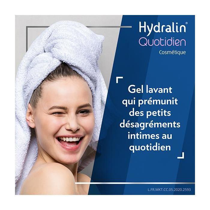 Gel Lavant - Hydralin - Quotidien - 100ml - Extrait De Lotus - pH 5,2 - Doux Pour La Peau