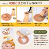Ein Blau Multipurpose Two Adjustable Natural Oak with Ceramic Grinder and Condiment Designed by Professional Chefs Oak with Mill, 14.5cm/22cm, Colors,