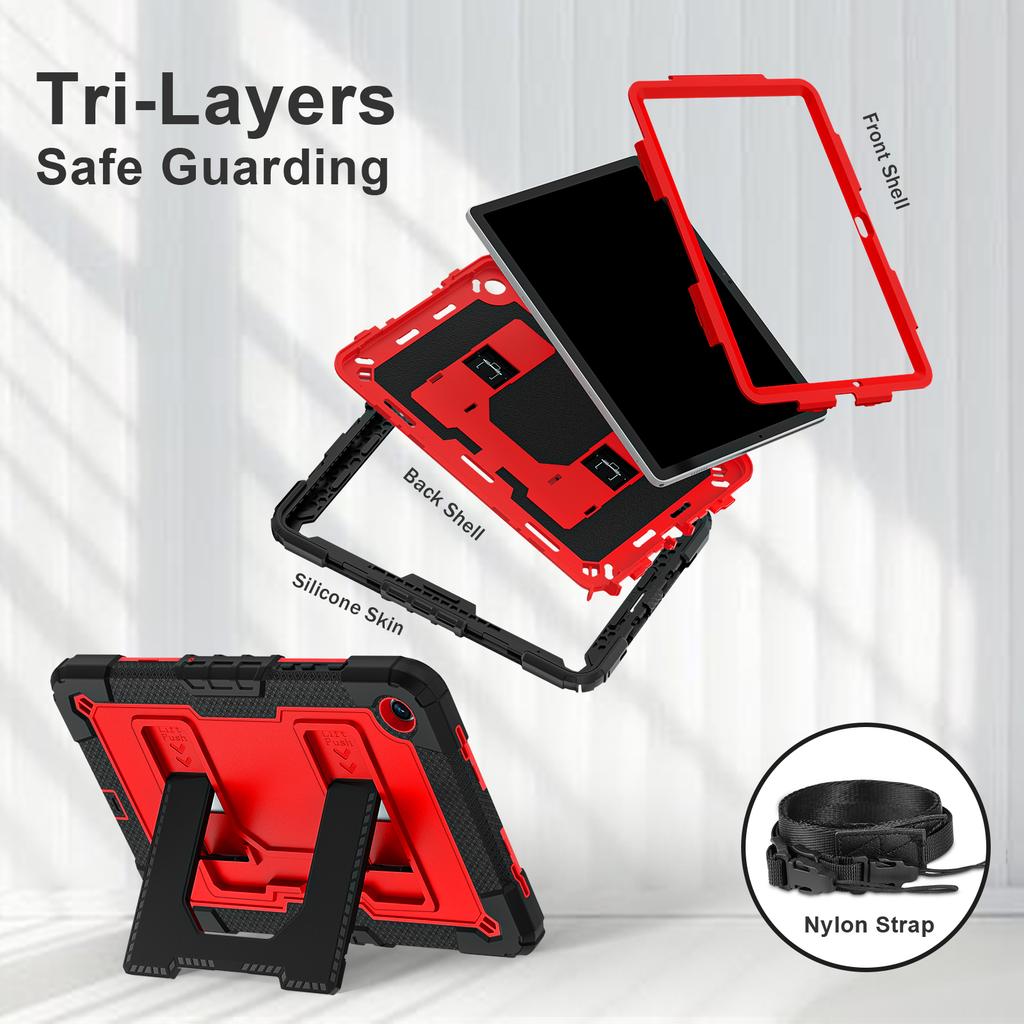 For Samsung Galaxy Tab A11+ A9+ A9 A11 Plus 11 inch Case Shockproof Tablet Cover for Tab A9 A11 8.7" SM-X130 Funda Capa