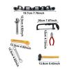 14pcs Mini Plastics Repair Tools Toys Engineering Repair Tool Set Playing House Toys Boys Birthyday Gifts Hands on Ability JXB