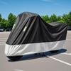 Motorcycle Cover: Thickened 210D Oxford Cloth, Rainproof, Sunproof, Dustproof, & Waterproof.