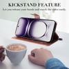 For Oppo Reno12 5G (Global) Wallet Case Floral Butterfly Imprinted Leather Phone Cover Stand