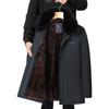 Men's Winter Mid-Length Plus Velvet Thick Casual Cotton Jacket