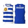 Uruguay Flag Basketball Sports Fitness Multifunction Sleeveless tshirt Exclusive