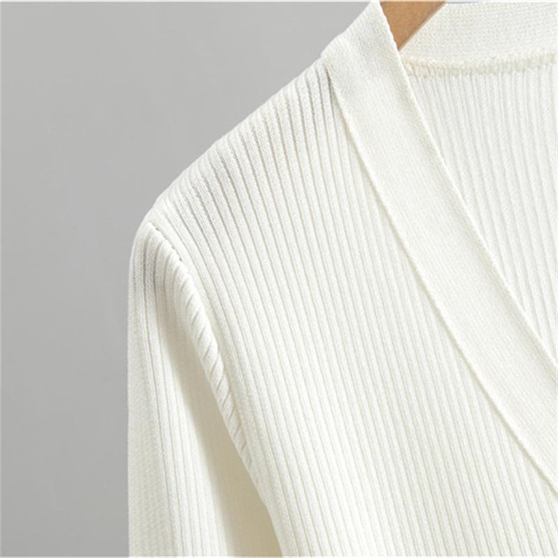 Spring and autumn classic black elegant knitted dress Small Fragrant Style Long Sleeve Woolen Dress