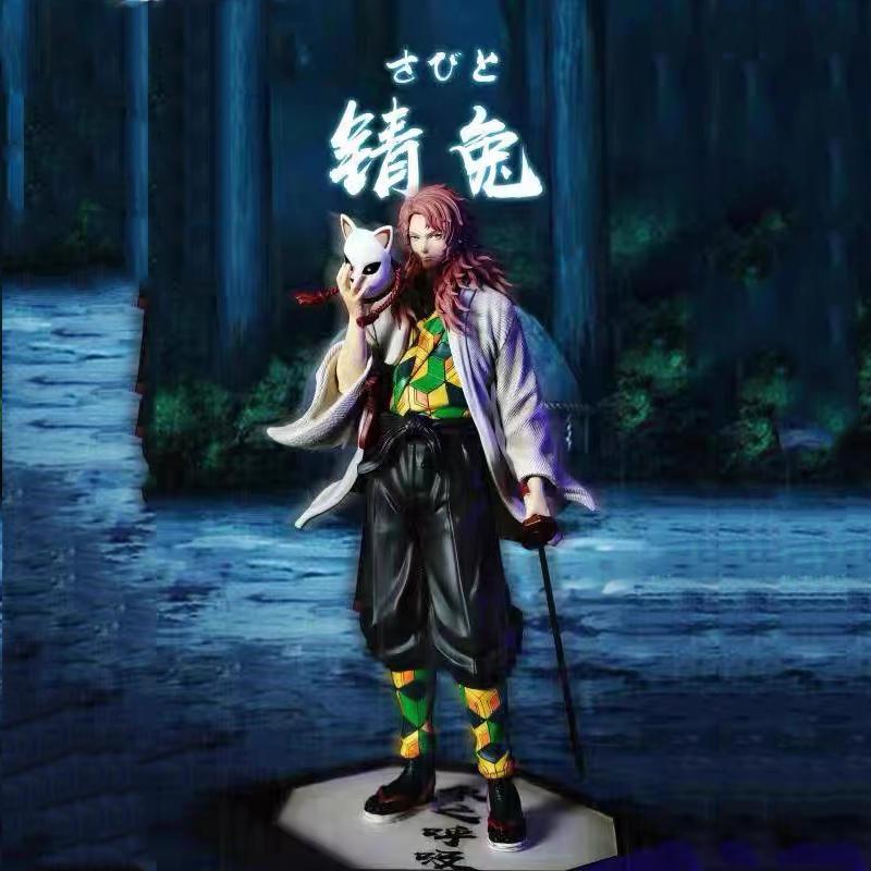 Anime Demon Slayer Kimetsu No Yaiba Figure Giyuutarou Daki Kokushibo Tsugikuni Yoriichi Douma Inosuke Action Figures Model Toys