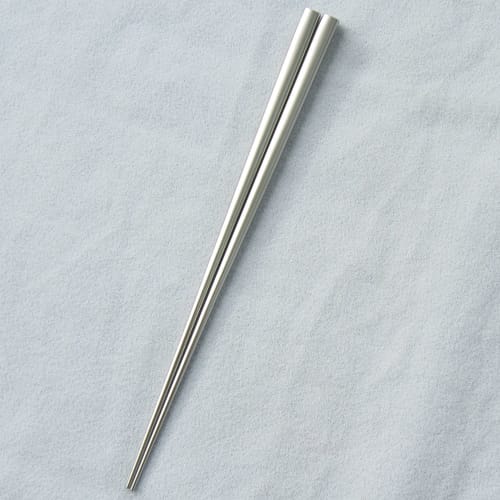 Nagao Tsubame-Sanjo Chopsticks, 18-8 Stainless Steel, Matte Finish, 22cm, Dishwasher Safe, Made in Japan