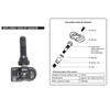 20Pcs TPMS Tire Pressure Sensor Programmable For Autel TS408 TS508 ITS600 433Mhz 315MHZ 2 In 1 MX Sensor Monitor System