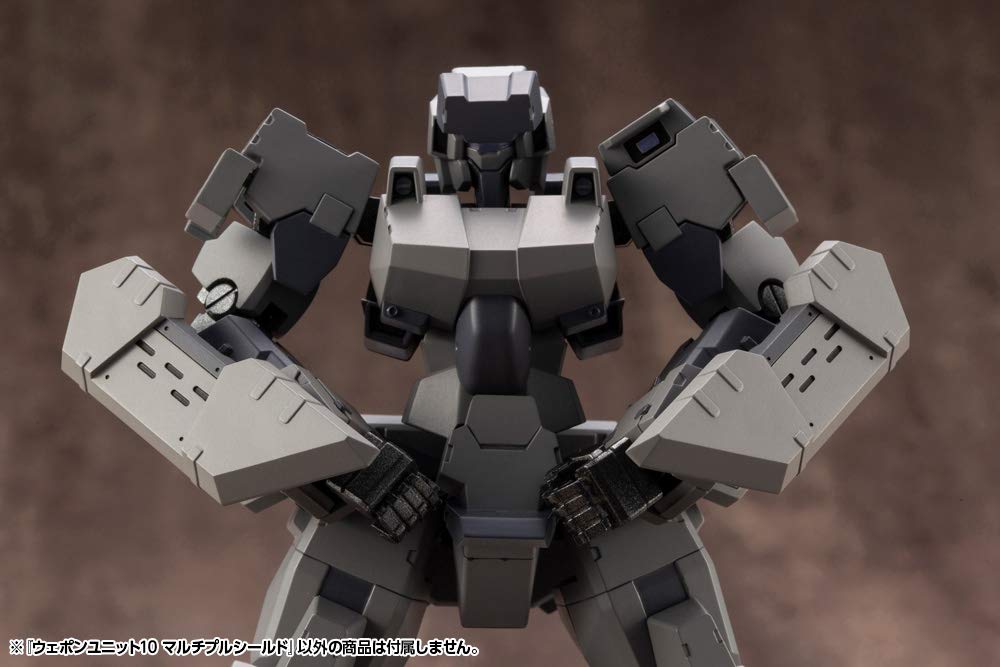 Kotobukiya Msg Modeling Support Goods Weapon Unit 10 Multiple Shield Total Length Approx 117Mm Non-Scale Plastic Model