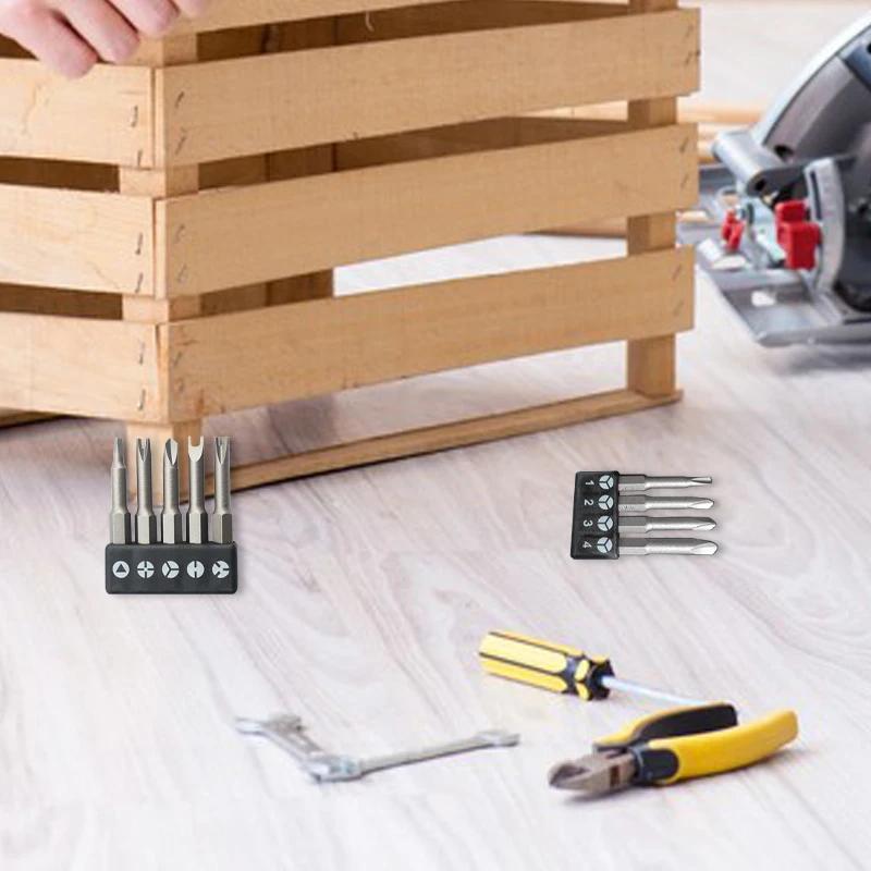 4-13pcs Special-Shaped Screwdriver Set 50mm U-Shaped Y-Type Triangle Inner Cross Three Points Screwdriver Bit Tool Accessories