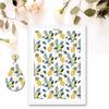 Clay Transfer Paper Water Soluble Clay Transfer Paper, Flower Leaf Butterfly Clay Transfer Sheets for Jewelry Making