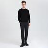 Men's Anti-Pilling Henry Collar 100% Wool Sweater