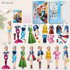 Up Dress Magnetic Toys Magnet Paper Princess Girl Toddler Activities Travel