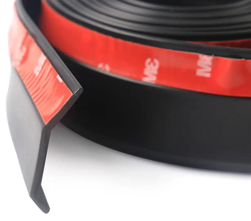 Universelle Auto Frontstoßstangenlippe Splitter Spoiler Gummilippe Schutzleiste Karosserieverkleidung Stoßstangenlippenstreifen Auto Seitenlippe Außenverkleidungen