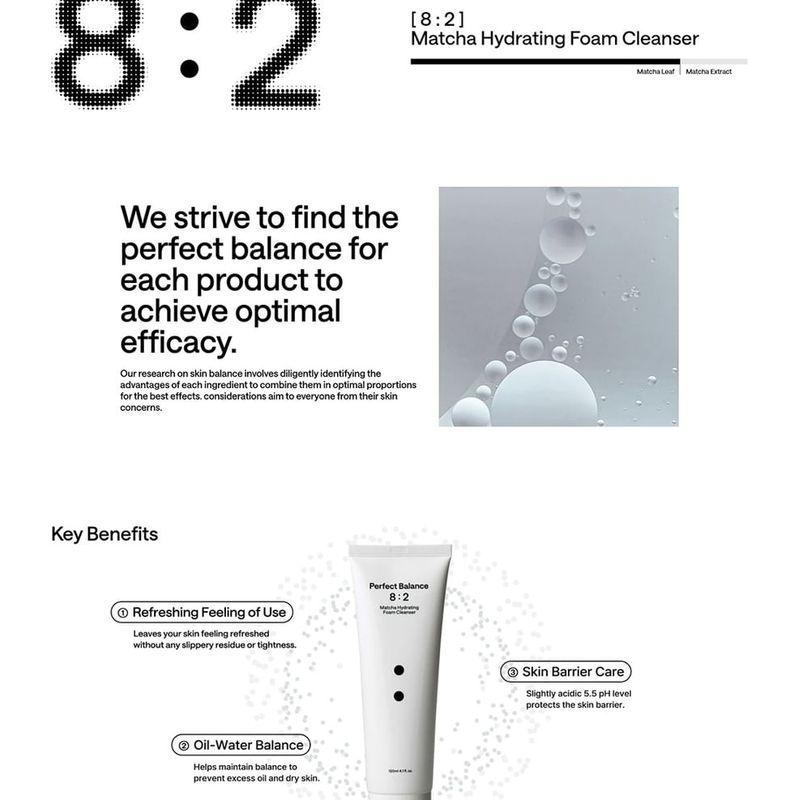 B.:Labor - Matcha Feuchtigkeitsspendender Schaumreiniger