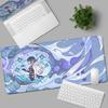 Liyue Genshin Impact Anime Mouse Pad Gaming Ganyu Xiao Baizhu Xianyun XXL Large Mouse Pad Non-slip Keyboard Desk Mat HD Mousepad