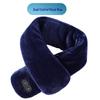 Smart Heated Scarf with Vibration Massage for Men & Women - Winter Neck Warmer, Solid Color