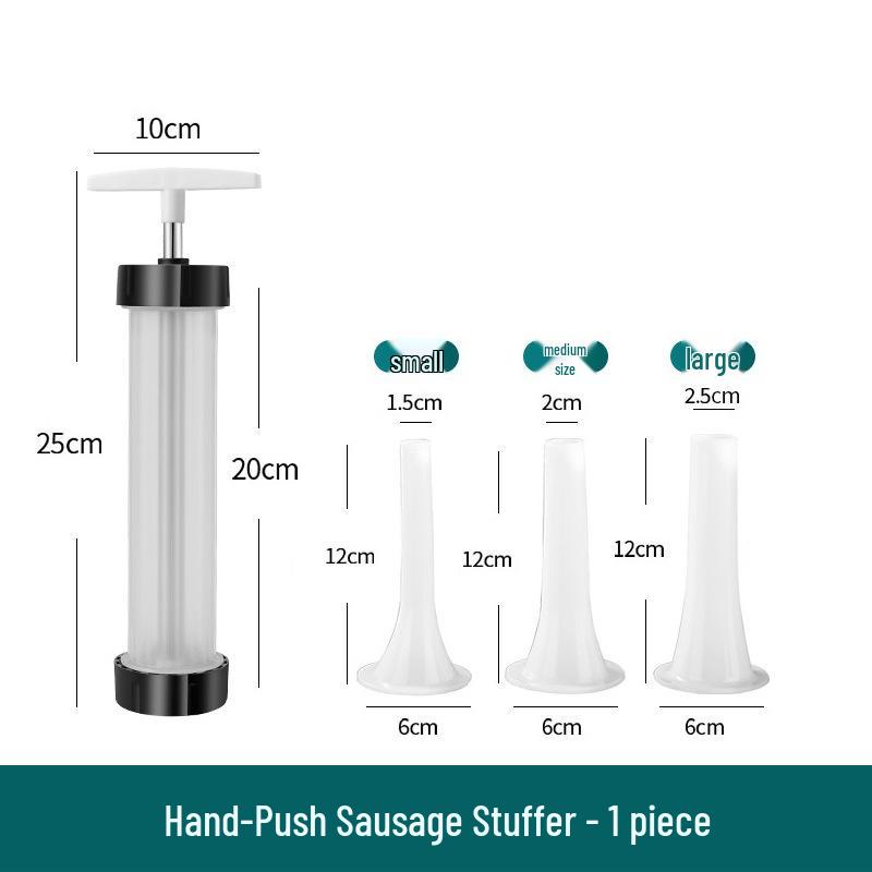 

Большая ручная колбасная набивка и инструмент для клизмы для домашних колбас