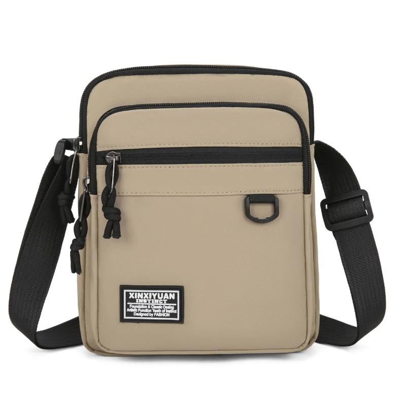 Trendy Crossbody Bag for Men Multi-Compartment Large Capacity Portable Shoulder Bag with A Sophisticated Look