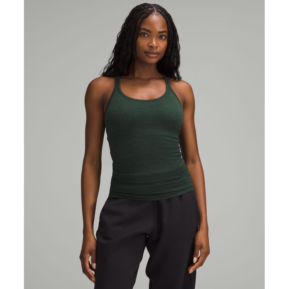 

Lululemon EBB To Street Tank Top Light Support B C Cup legaCy Green 2