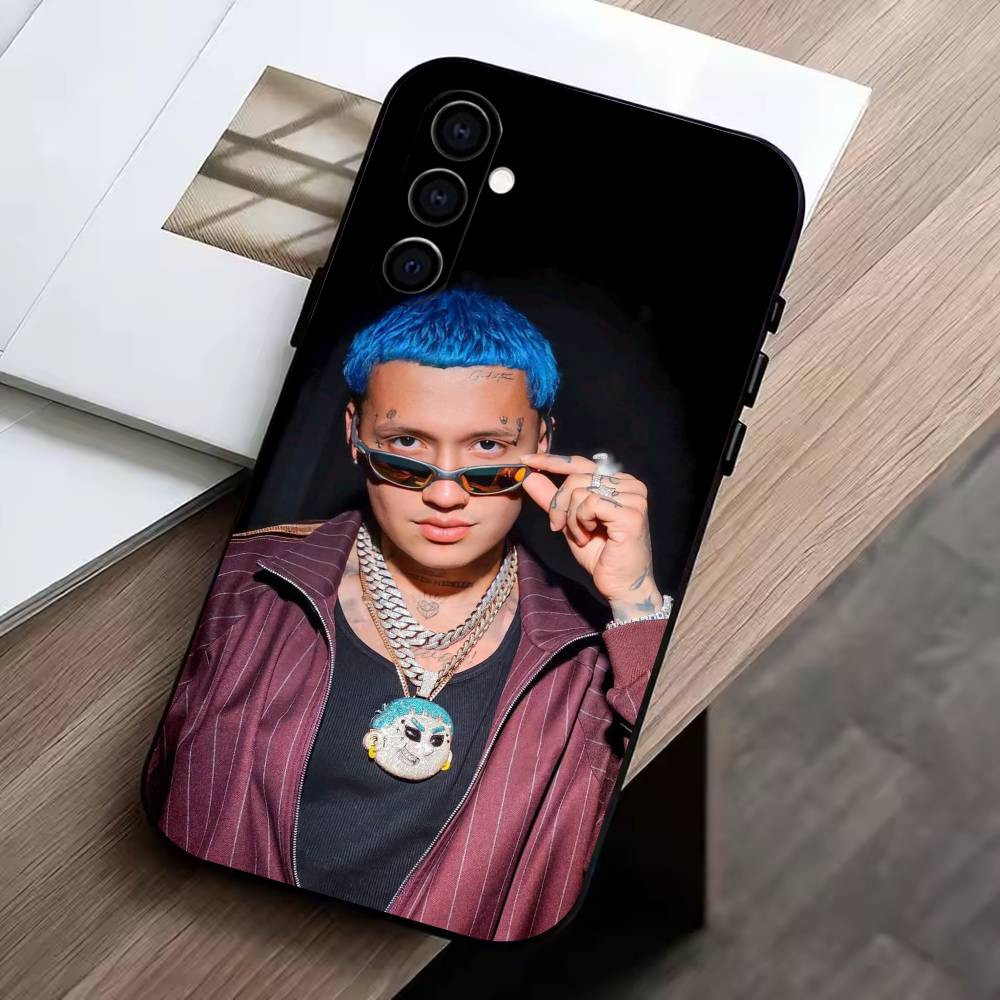 BC-Rapper Blessd Cantante Phone Case For Samsung Galaxy A73,A72,A71,A70,A53,A52,A51,Soft Silicone Black Cover