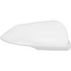 Side Mirror Cover Cap Unpainted White Rearview Wing Mirror Cap Weather Replacement for Hyundai Elantra 2021 to 2023 (Right)